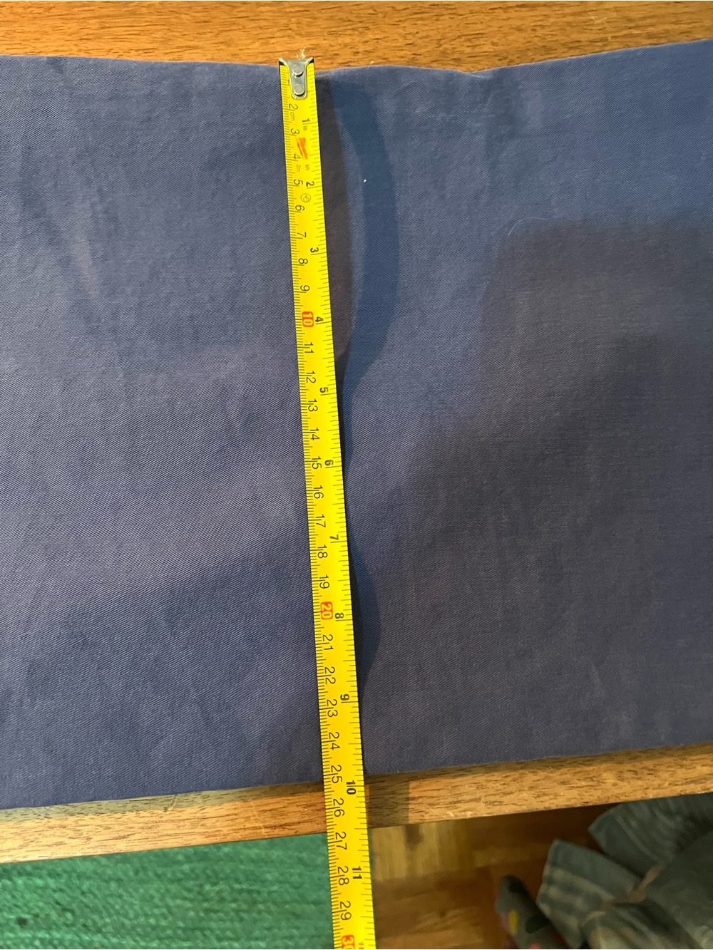 Everlane Blue Casual 100% cotton Trousers size 2 - Picture 9 of 10